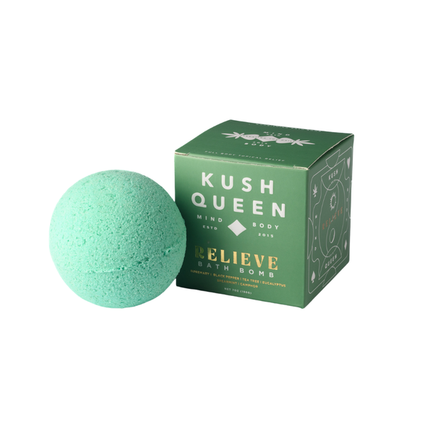 Relieve 1:1 THC & CBD Bath Bomb