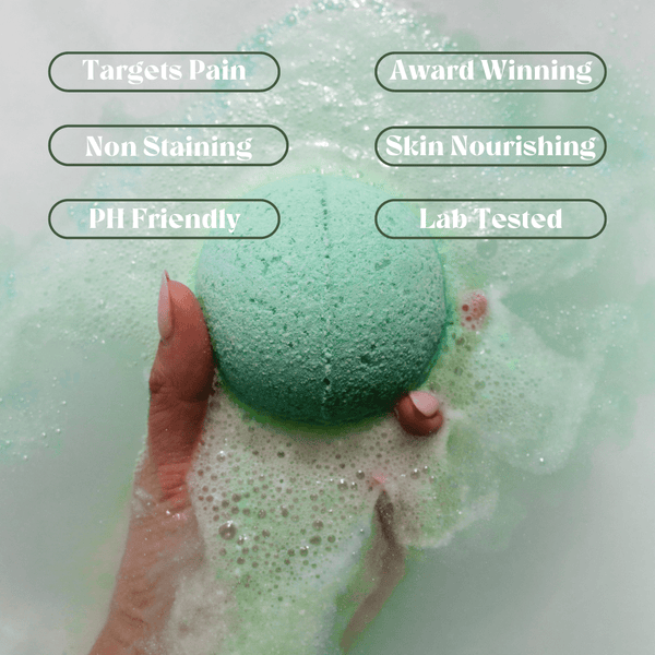 Kush Queen CBD Bath Bomb Relieve 1:1 CBD & Delta 9 THC Bath Bomb